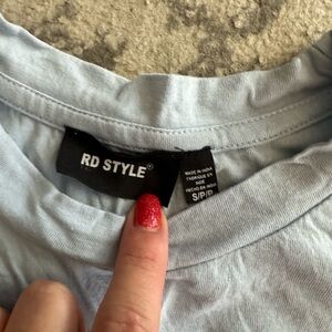 RD Style Soft Blue Tee